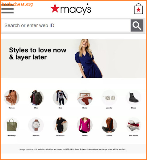 macys app screenshot