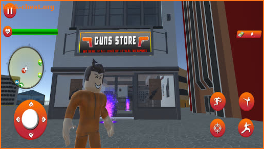 Mad City Robloks Gangster Crime heroes screenshot