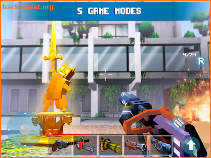 Mad GunZ - FPS online shooter, map craft screenshot