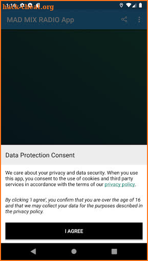 MAD MIX RADIO App screenshot