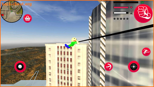 Mad Stickman Rope hero Gangaster Crime screenshot