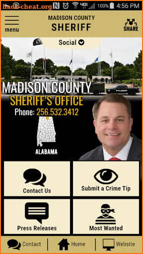 Madison County AL Sheriff's Office screenshot