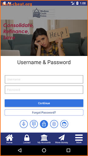 Madison Credit Union screenshot
