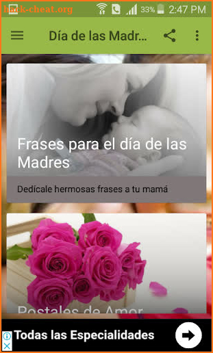 Madres. Frases y Postales screenshot