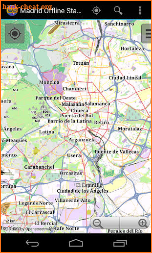 Madrid Offline City Map screenshot