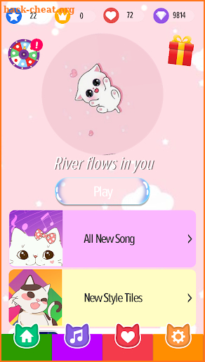 Magic Cat Piano - Crazy Tiles Kitty Sound screenshot