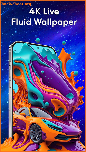 Magic Fluid: Live Wallpaper 4D screenshot