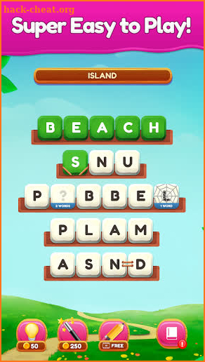 Magic Jumble Word Puzzle Game screenshot