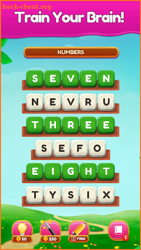 Magic Jumble Word Puzzle Game screenshot