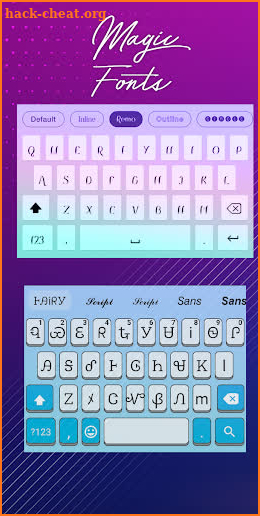 Magic Keyboards & Fonts screenshot