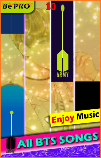 🎹 Magic kpop bts Piano Tiles 2019 🎶 screenshot