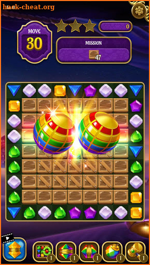 Magic Lamp - Genie & Jewels Match 3 Adventure screenshot