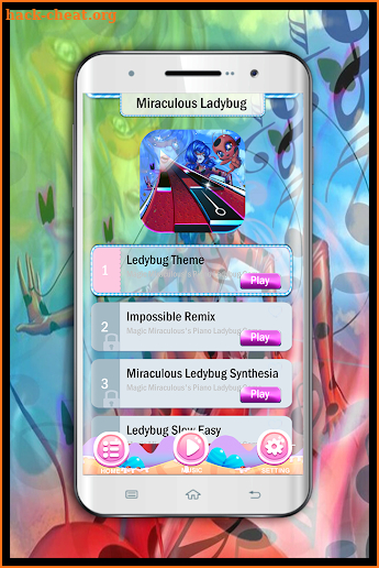 Magic Miraculous's Piano Ladybug Game screenshot