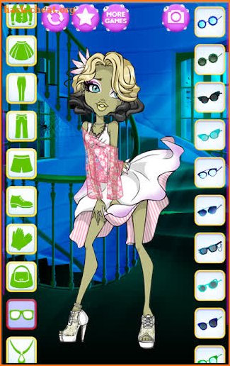 Magic Monster High Dolls Dress Up screenshot