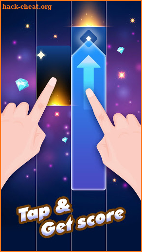 Magic Piano Tiles Play Piano Games With Real Songs screenshot