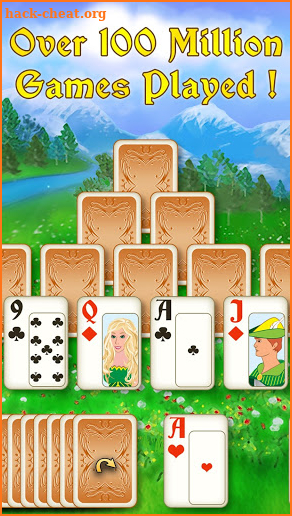 Magic Towers Solitaire - Tri Peaks screenshot