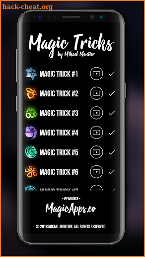 Magic Tricks by Mikael Montier screenshot