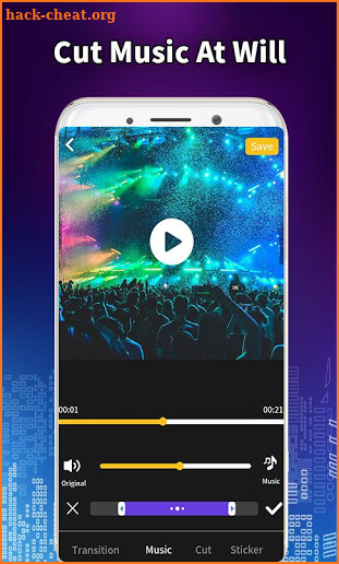 Magic Video Editor - Photo With Music Maker screenshot