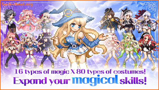 Magical Girl: Idle Pixel Hero screenshot