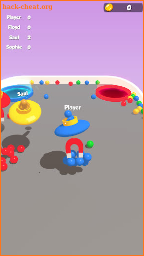 Magnet Ball Race screenshot