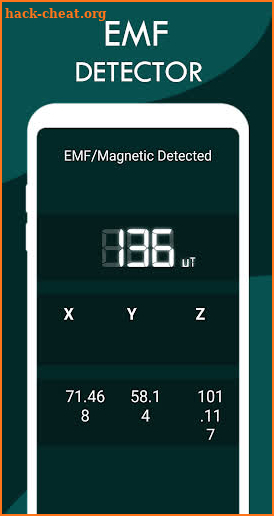 Magnet field detector: EMF detector 2020 screenshot