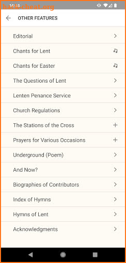 Magnificat Lenten 2021 screenshot