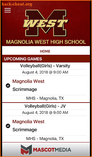 Magnolia ISD Athletics screenshot