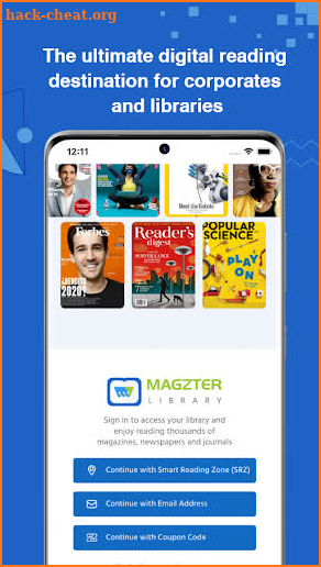 Magzter Library screenshot