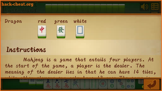 mahjong 13 tiles screenshot