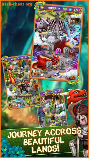 Mahjong Blitz - Land of Knights & Dragons screenshot