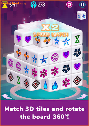 Mahjongg Dimensions - The Original 3D Mahjong Game screenshot