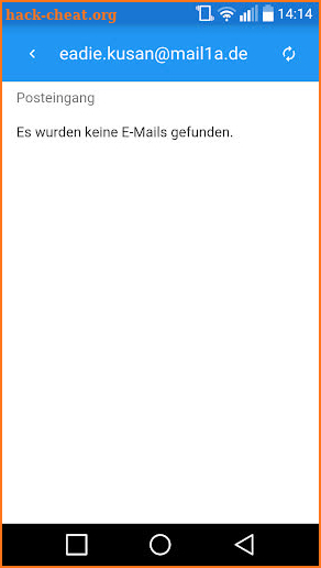 Mail 1A - Wegwerf Mail screenshot