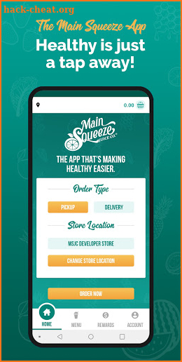 Main Squeeze Mobile screenshot