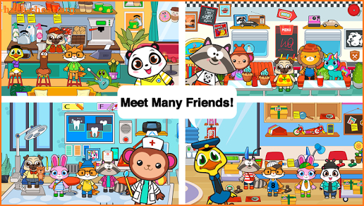 Main Street Pets Village - Meet Friends in Town screenshot