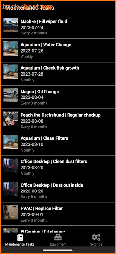 Maintain - Task Tracker screenshot