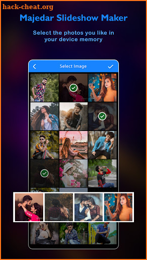 Majedar Slideshow - Photo Video Maker with Music screenshot