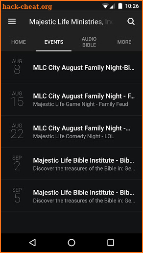 Majestic Life Church screenshot