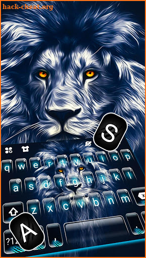 Majestic Lion Keyboard Theme screenshot