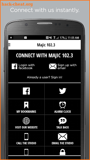 Majic 102.3 screenshot