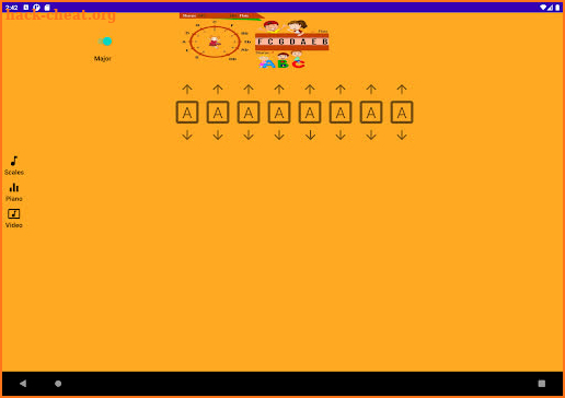 Major Scale Spelling App screenshot