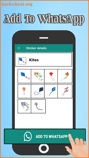 Makar Sankranti Sticker : Kites WAStickerApps screenshot