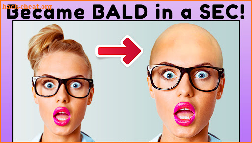 Make me Bald Photo Montage App screenshot