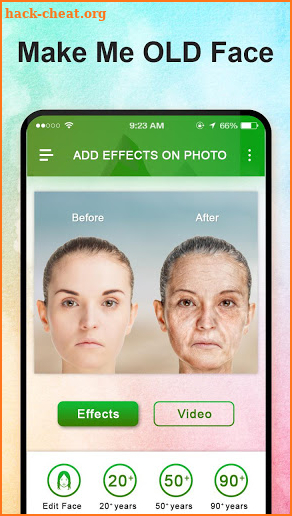 Make me Old Face Changer App screenshot