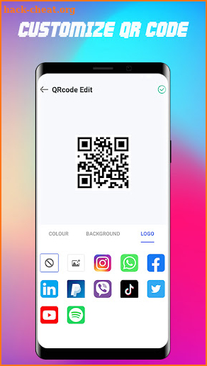 Make QR Code screenshot