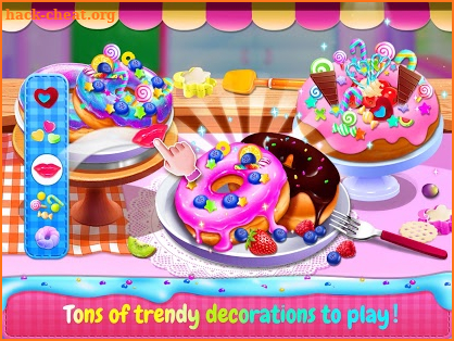 Make Rainbow Unicorn Donuts screenshot