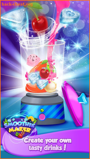 Make smoothies – Making desserts games screenshot