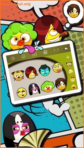 Make Up Keyboard Sticker screenshot