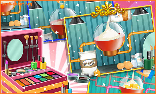 Makeup Kit baking Factory 🎂 - Makeup cake maker screenshot