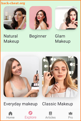 Makeup Tutorial App screenshot