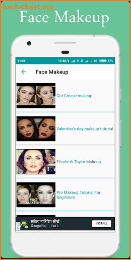 Makeup Tutorial Videos Face & Eye screenshot